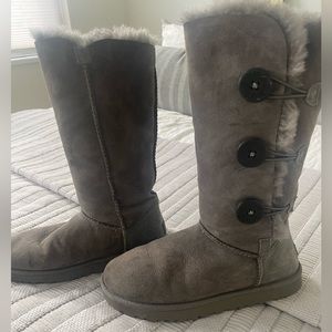Ugg - Bailey Suede 3 Button Tall Boots - Size 7